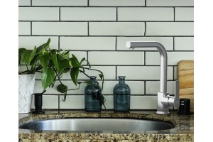 Смеситель для кухни GPD Pedra хром - 2