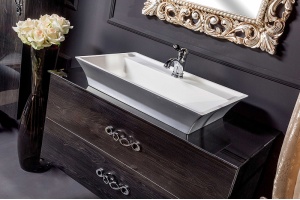 Тумба под раковину Armadi Art NeoArt 100 темное дерево - 2