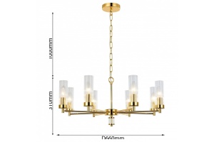 Подвесная люстра Favourite Aesthetic 2673-8P - 3
