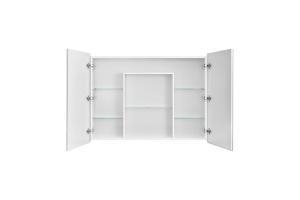 Зеркало-шкаф Aquaton Лондри 100 белый - 2