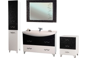 Зеркало Bellezza Маргарита 105 черное - 2