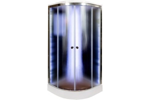 Душевая кабина Deto B 100х100 (B01SLEDBLACK)