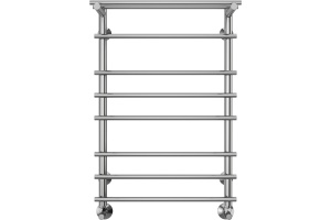 Водяной полотенцесушитель Terminus Ватра П8 500х800 с полкой Хром