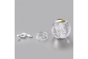 Настольная лампа декоративная Odeon Light Crystal 5008/2TL - 2