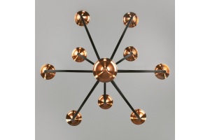 Подвесная люстра Eurosvet Lazzaro 60098/9 черный - 3