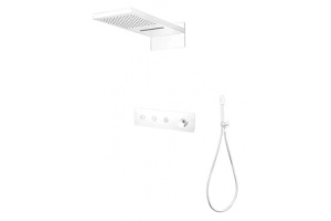Душевой комплект Boheme Fusion белая матовая (130-MW)