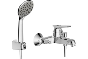 Смеситель Bravat Eco F6111147C-B для ванны с душем