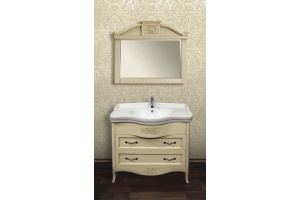 Зеркало BelBagno Primavera bianco antico - 3