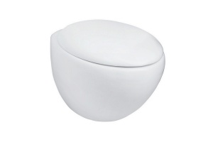 Подвесной унитаз Gural Vit Arya белый с сиденьем микролифт