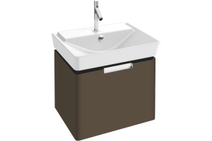 Тумба с раковиной Jacob Delafon Reve 60 светло-коричневая, 1 ящик