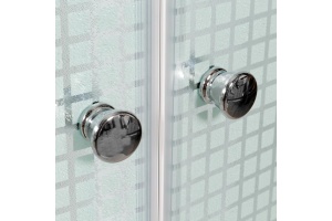 Душевая кабина Deto L 120x80 с гидромассажем, без крыши (L902RNGM) - 3