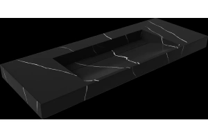Раковина - столешница Art Flat 120 черный