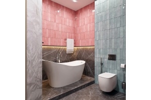 Смеситель для ванны с душем Paini Cox 78CR136LM напольный - 3