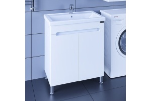 Тумба под раковину напольная Санта Лондон 70 белый - 3