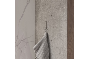 Крючок DIWO Смоленск П16536 одинарный, хром - 3