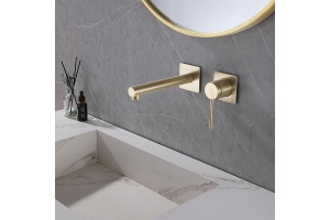 Смеситель для раковины ABBER Emotion золото матовое (AF8812G) - 2