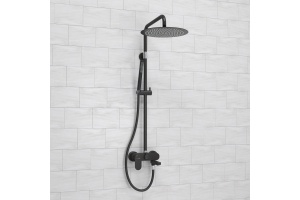 Душевая система WasserKraft 30 черный матовый  - 2