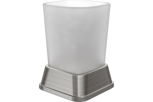 Стакан для зубных щеток WasserKRAFT Amper сталь матовый