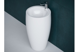 Раковина напольная круглая Laguraty 0001K