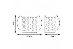 Настенный светильник Lightstar Acquario 752634 - 3