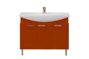 Джулия -105 Тумба прямая красная