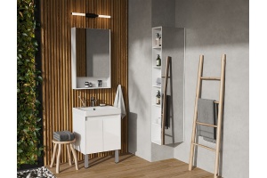 Комплект мебели Aquaton Сканди Doors 55 белый - 2