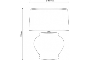 Настольная лампа декоративная Lucia Tucci Harrods 2 HARRODS T938.1 - 3
