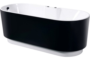 Акриловая ванна Orans BT-NL601- FTSI Black