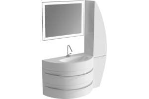 Шкаф-пенал De Aqua Эскалада 35 см (167496) - 3