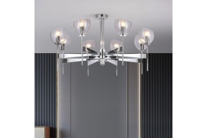 Люстра на штанге Eurosvet Arrista 60130/8 хром Smart - 2