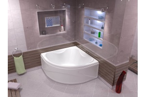 Акриловая ванна Bas Риола 135x135 см - 3