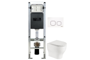 Комплект Weltwasser AMBERG 350 ST + ERLENBACH 004 GL-WT + AMBERG RD-WT (10000006508)