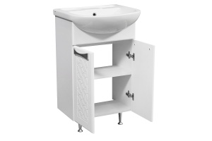 Тумба под раковину Stella Polar Ванда 50 белый - 2