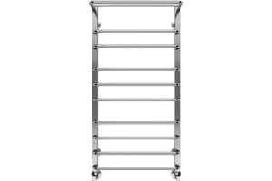 Водяной полотенцесушитель Terminus Арктур П10 500х1000 с полкой Хром