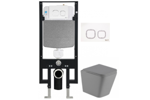 Комплект Weltwasser AMBERG 497 + GELBACH 004 MT-GR + AMBERG RD-WT (10000006614)