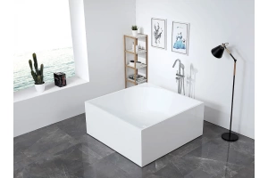 Акриловая ванна Abber 140x140, универсальная (AB9337) - 2