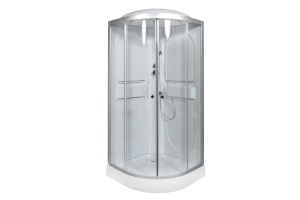Душевая кабина L 100х100 с электрикой (L601EL)