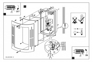 Накладной светильник Eglo ПРОМО City 82309 - 2