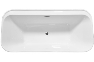 Акриловая ванна Vincea VBT-401-1700MW белая матовая