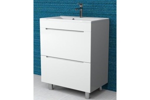 Тумба под раковину напольная Stella Polar Рианна 70 белая