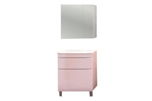 Тумба под раковину напольная Stella Polar Белинда 60 белая - 2