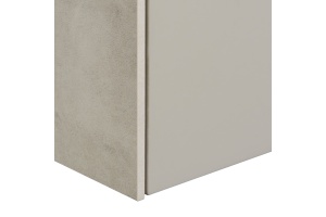 Шкаф подвесной Aquaton Сохо 35 серый - 3