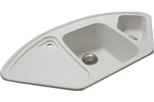 Мойка кухонная Lava A3 белая - 2