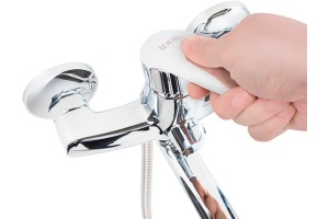 Смеситель для ванны с длинным изливом с керамическим дивертором, Torr, IDDIS, TORSBL2i10WA - 3