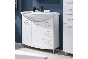 Тумба с раковиной Aquanet Моника 85