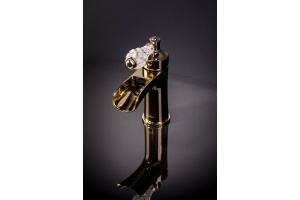 Смеситель Boheme Vogue Crystal 211-CRST для раковины - 3