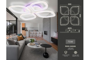 Потолочная люстра Ambrella Light FA FA4501 - 2