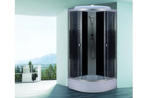 Душевая кабина Niagara Eco NG- 3504-14 BLACK - 2