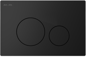 Кнопка смыва AM.PM Pro L черная матовая