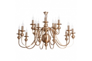 Подвесная люстра Arte Lamp Passoni A6097LM-15PB